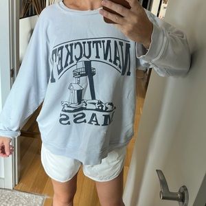 Free People x retrobrand Nantucket sweatshirt size small